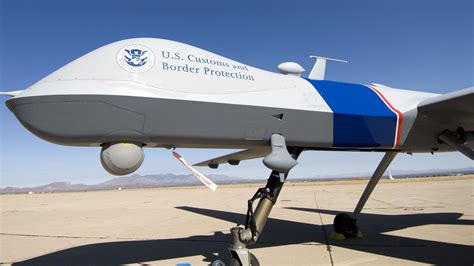 cbp  conduct   test  predator drone  civilian airport breaking