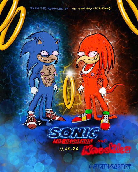 Wow Sonic And Knuckles The Movie Leaked Meme