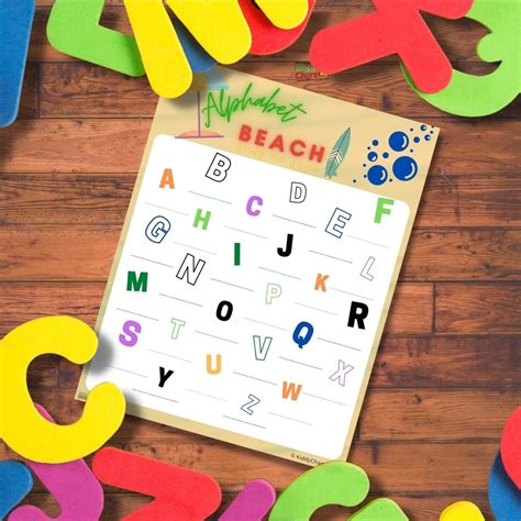 letter puzzle game  kids kiddycharts shop
