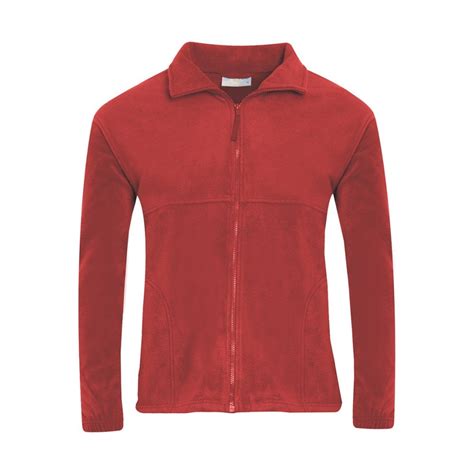 red fleece plain range  smarty schoolwear  uk