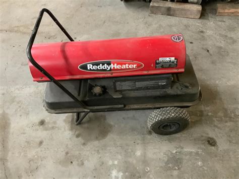 reddy heater  btu portable kerosene heater bigiron auctions