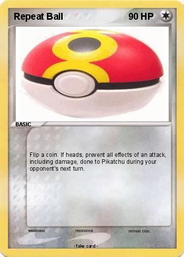 pokemon repeat ball  pokemon card