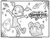 Vampirina Colorare Malvorlagen Ausmalen Drucken Ballerina Ausdrucken Demi Bridget sketch template