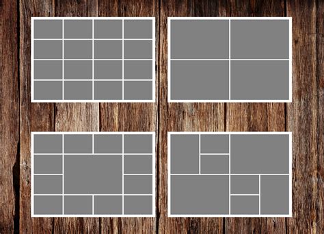photo collage template    template pack  etsy australia