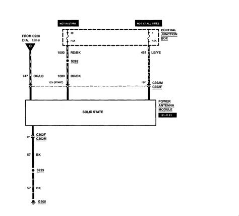 ford explorer radio wiring diagram