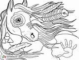 Painting Sherpa American Acrylic Native War Pony Coloring Horse Traceables Tutorials Horses Drawing Pages Angela Anderson Fantasy Indian Canvas Tracable sketch template