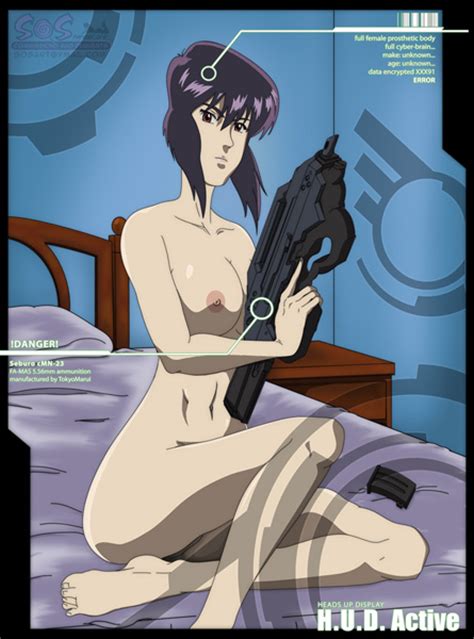 rule 34 abs barefoot breasts cleavage feet ghost in the shell ghost