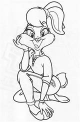 Bunny Playboy Coloring Pages Looney Tunes Colorear Vector Para Lola Color Getdrawings Acts Printable Kindness Getcolorings sketch template