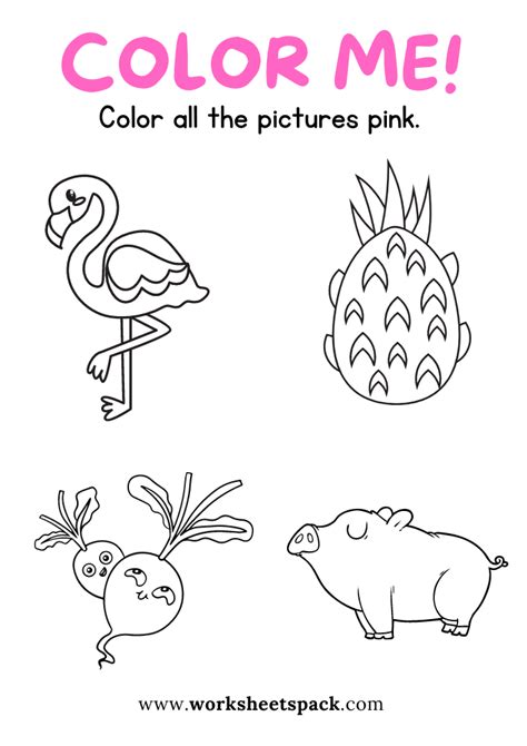 pink coloring pages printable pink printable  picture templates