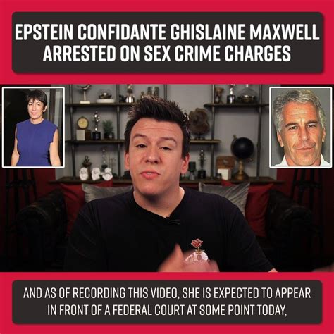 Epstein Confidante Ghislaine Maxwell Arrested On Sex Crime Charges