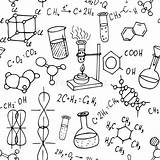 Chemistry Science Doodles Background Drawn Hand Vector Illustration Dreamstime Clipart Arts Illustrations Vintage sketch template