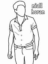 Horan Niall Direction Tatuajes sketch template