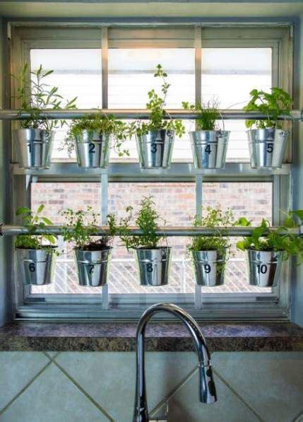 trendy kitchen window  sink herbs kitchen indoor garden apartment window herb garden