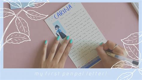 penpal letter youtube