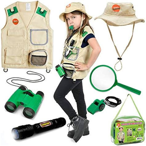 explorer kit  kids childrens toy washable premium backyard safari vest kit ebay
