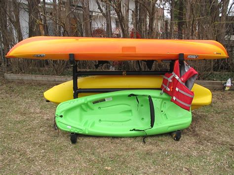 How To Make An Outdoor Kayak Storage Rack 7 Steps