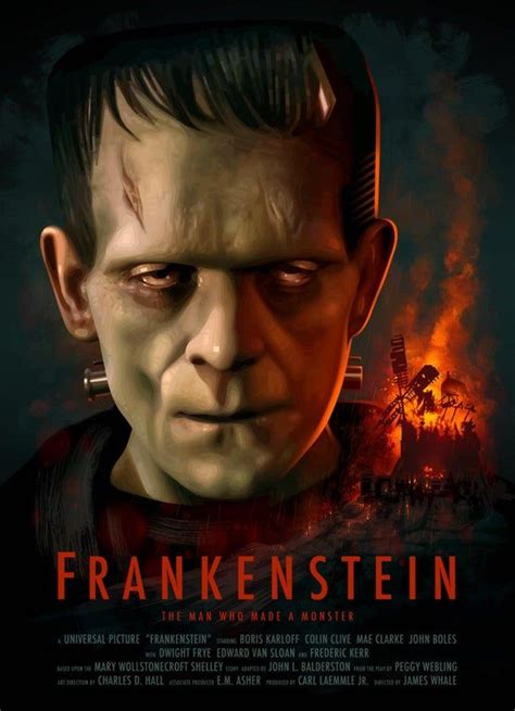 Frankenstein 1931 [3253 × 4500] By Brian Taylor