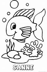 Sanne Kleurplaten Naam Kleurplaat Peterpan Fishes sketch template