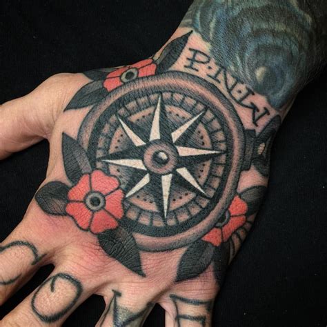 Joshbovendertattoo On Instagram “compass From Yesterday On Ando Chase