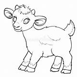 Lamb Little Background sketch template