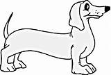 Coloring Pages Dog Dachshund Chiweenie Dogs Printable Template Choose Board Kids sketch template
