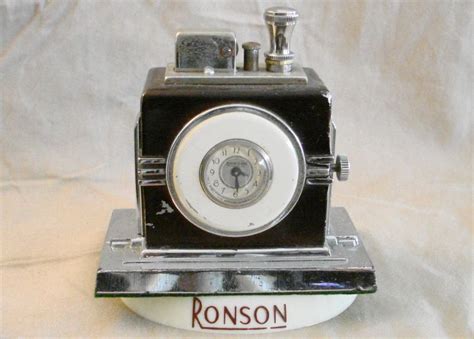 ronson art deco style lighters      collection