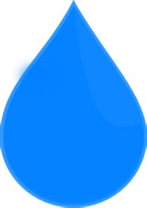 water droplet template clipart