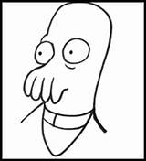 Futurama Draw Drawing Zoidberg Lessons Cartoons Characters Step Tutorial Easy sketch template