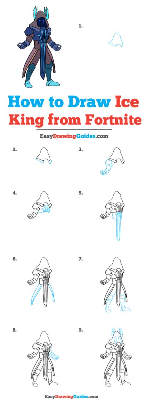 How To Draw Ice King From Fortnite Ice King Ice Art