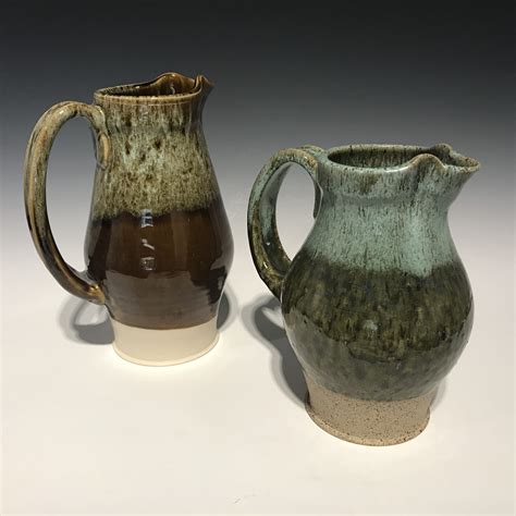 handmade ceramic pitcher alliance   arts