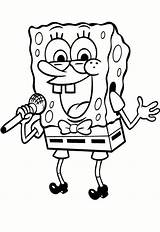 Spongebob Schwammkopf Malvorlage Squarepants Stimmen sketch template