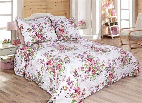 piece reversible coverlet quilt set bedspread king sizex  ebay