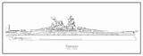 Yamato Plans Ship Drawing Stockphotosart 2nd Uploaded July Which sketch template