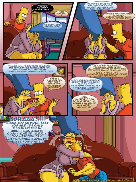 Porn Comics Simpsons Bart And Marge