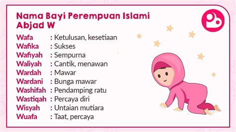 nama bayi perempuan islami pilihan posbunda