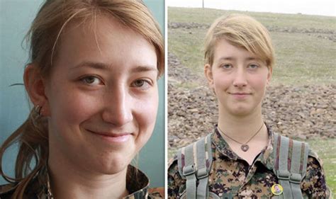 british woman killed in syria while fighting turkish