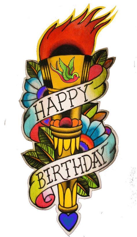 happy birthday tattoo artist google search happy birthday tattoo