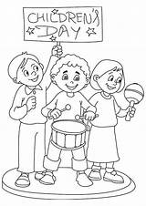 Coloring Pages Children Childrens Print Printable sketch template