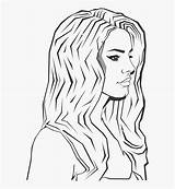 Lana Del Rey Lineart Kindpng sketch template