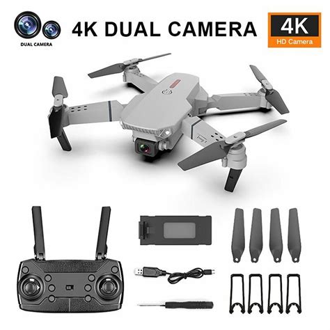 drone  pro foldable quadcopter drone  p dual camera wifi fpv gps  rc ebay