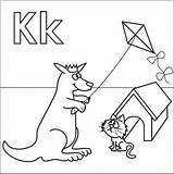 Coloring Letter Pages Kite Kangaroo King Kitten Alphabet Color Kennel Coloringpages4u Crafts Print Online Letters Coloringpages Popular Choose Board Cute sketch template