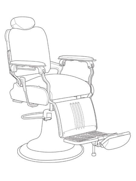 barber shop chair drawing google search chair drawing barber shop