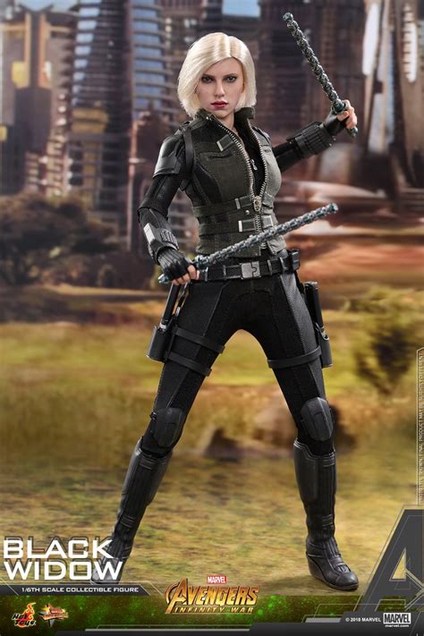 avengers infinity war black widow 1 6 scale figure by hot toys the