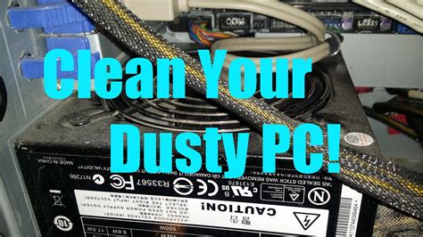 clean  pc   de dust  computer youtube
