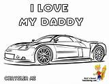 Coloring Pages Fathers Dad Car Daddy Color Yescoloring Mom Boss Big Kids sketch template