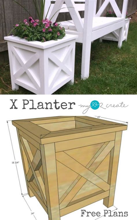 creative diy wood  pallet planter boxes  style