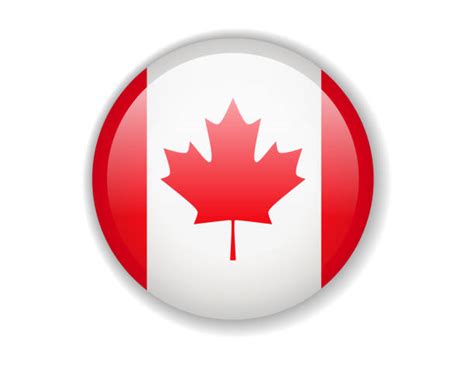 canadian flag badge stock  pictures royalty  images istock