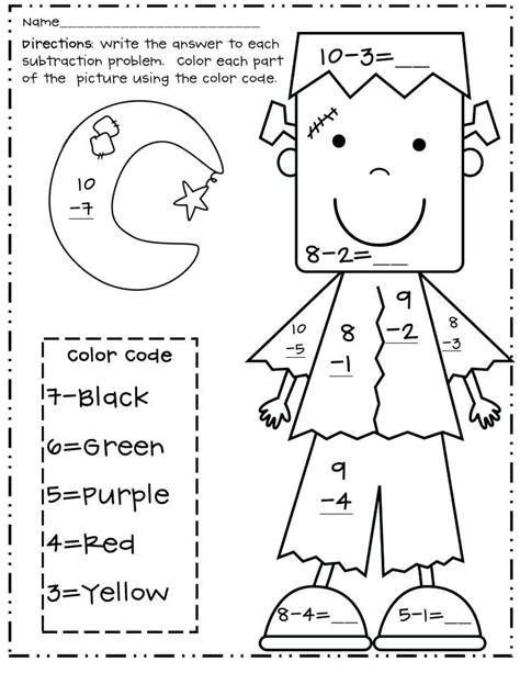 math coloring pages educational coloring pages halloween math