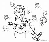 Music Coloring Pages Kids Printable sketch template