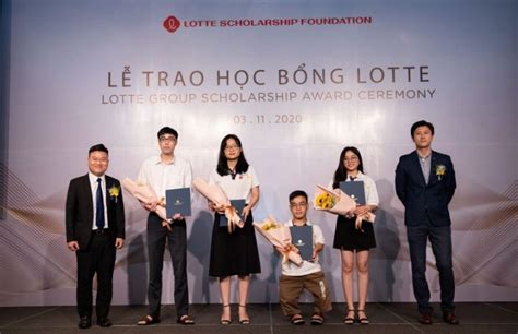 Tập đoàn Lotte Trao Học Bổng Năm 2020 Cho Sinh Viên Việt Nam